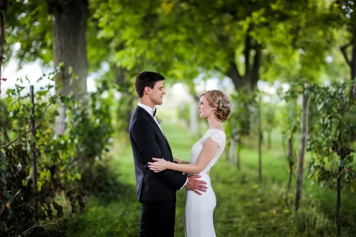 Hochzeit in den Weinbergen