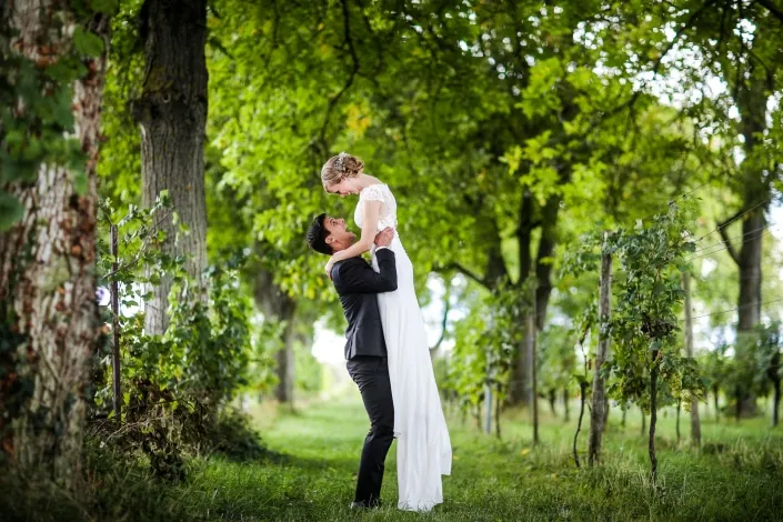 Hochzeit in den Weinbergen