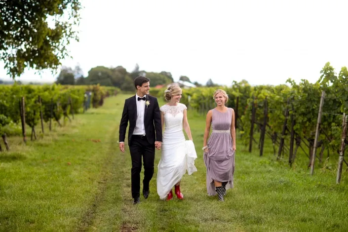 Hochzeit in den Weinbergen