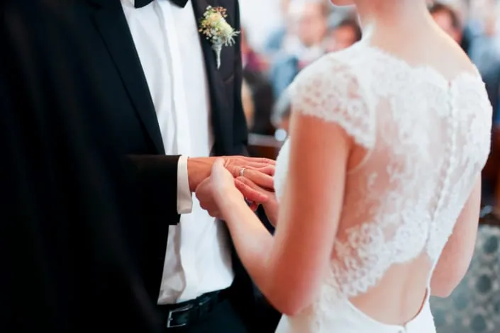 Hochzeit in den Weinbergen