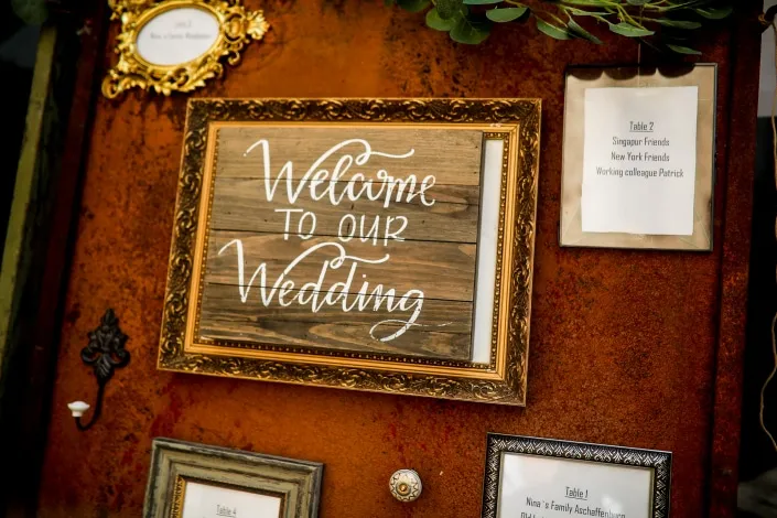 Hochzeitsfotos auf Schloss Romrod