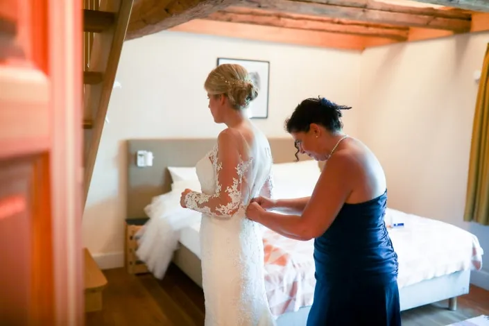 Hochzeitsfotos auf Schloss Romrod