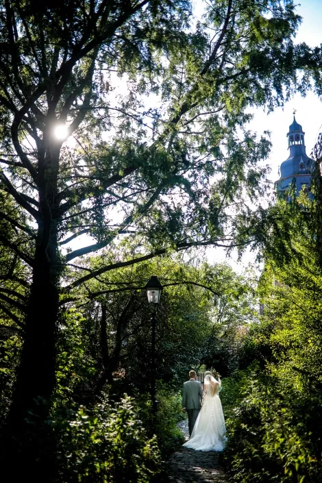 Hochzeitsfotos auf Schloss Romrod