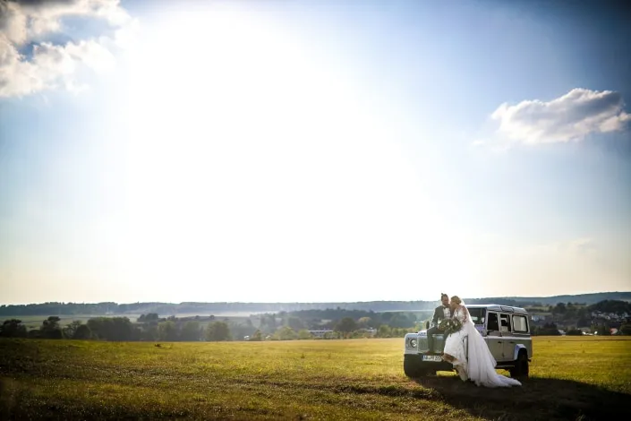 Hochzeitsfotos auf Schloss Romrod