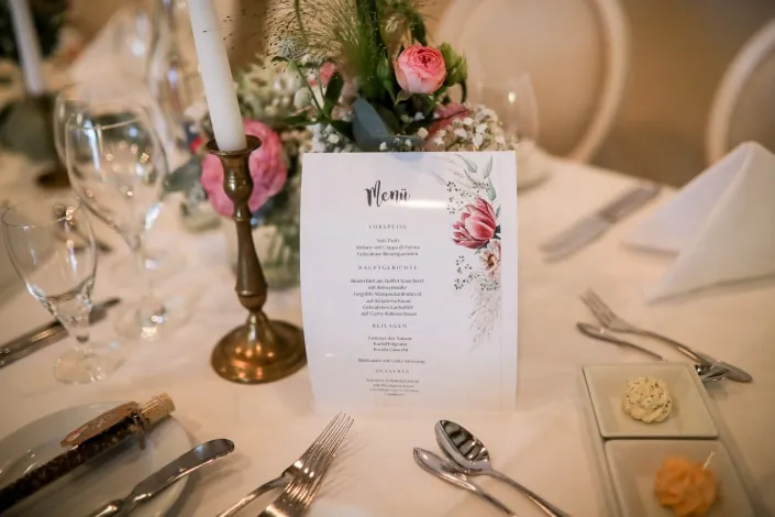 Hochzeitsfotos auf Schloss Romrod