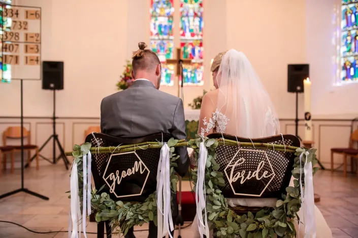 Hochzeitsfotos auf Schloss Romrod