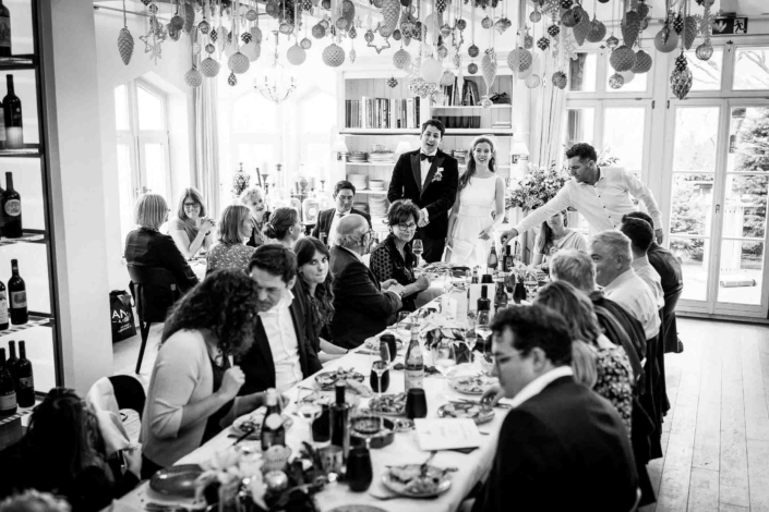 Dinner im Kitchenclub Dagobertshausen Hochzeitsfotografie