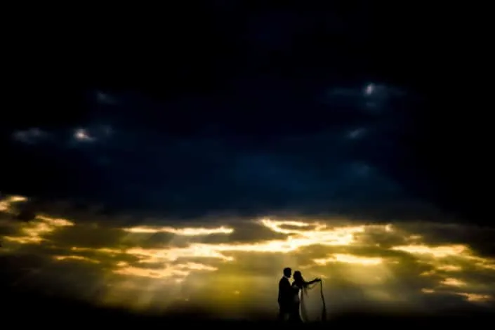 Hochzeitsfotografie-goldene-Stunde-Dammühle Marburg