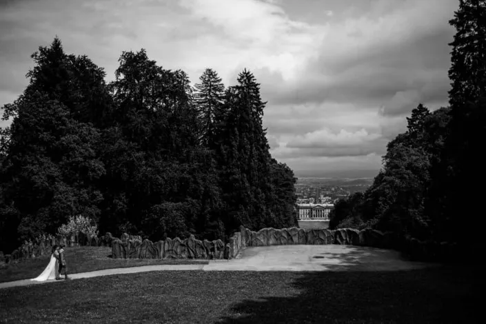 Hochzeitsfotografie in Kassel, Löwenburg und Schloss Wilhelmsthal