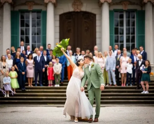 Hochzeit an der Löwenburg und Schloss Wilhelmsthal