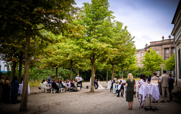 Eine Hochzeit in Kassel im Gewächshaus Schloss Wilhelmshöhe