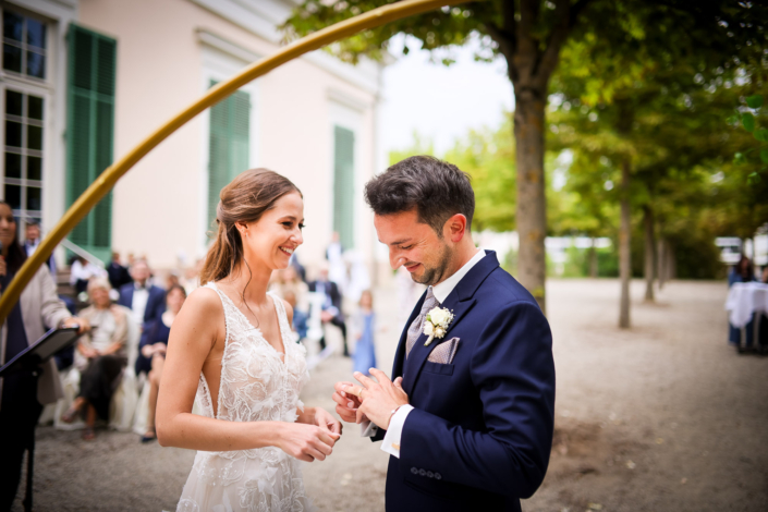 Eine Hochzeit in Kassel im Gewächshaus Schloss Wilhelmshöhe