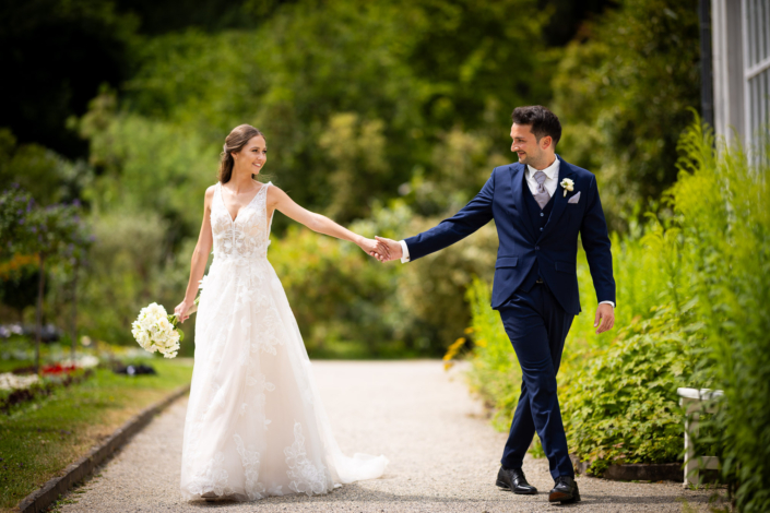 Eine Hochzeit in Kassel im Gewächshaus Schloss Wilhelmshöhe