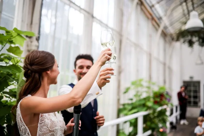 Eine Hochzeit in Kassel im Gewächshaus Schloss Wilhelmshöhe