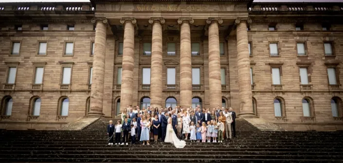 Eine Hochzeit in Kassel im Gewächshaus Schloss Wilhelmshöhe