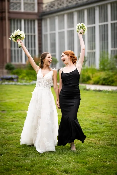 Eine Hochzeit in Kassel im Gewächshaus Schloss Wilhelmshöhe