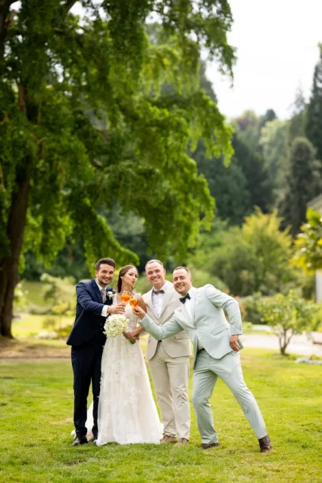 Eine Hochzeit in Kassel im Gewächshaus Schloss Wilhelmshöhe