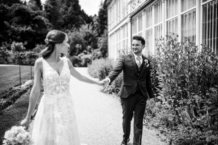 Eine Hochzeit in Kassel im Gewächshaus Schloss Wilhelmshöhe