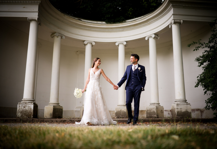 Eine Hochzeit in Kassel im Gewächshaus Schloss Wilhelmshöhe