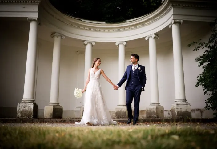 Eine Hochzeit in Kassel im Gewächshaus Schloss Wilhelmshöhe